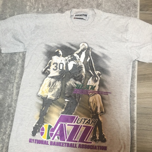 vintage utah jazz shirt